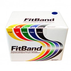 Banda elástica de resistencia progresiva azul Heavy FITBAND