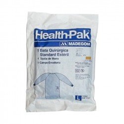 Batas quirúrgicas estéril Health Pak | Comercial Hevea