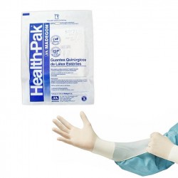 GUANTE QUIRÚRGICO DE LÁTEX HEALTH PAK ESTÉRIL | Comercial Hevea