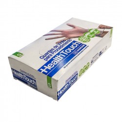Guantes de vinilo transparente libre de polvo para procedimiento | Health Touch