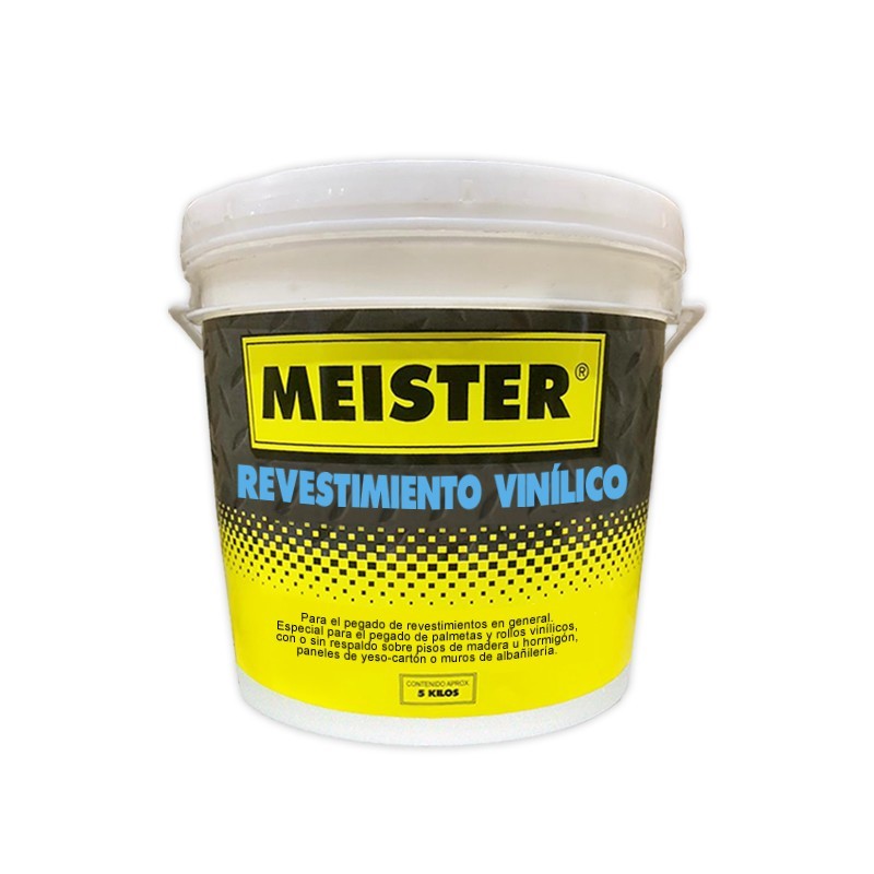MEISTER REVESTIMIENTO VINÍLICO BALDE 5 KG. | Comercial Hevea