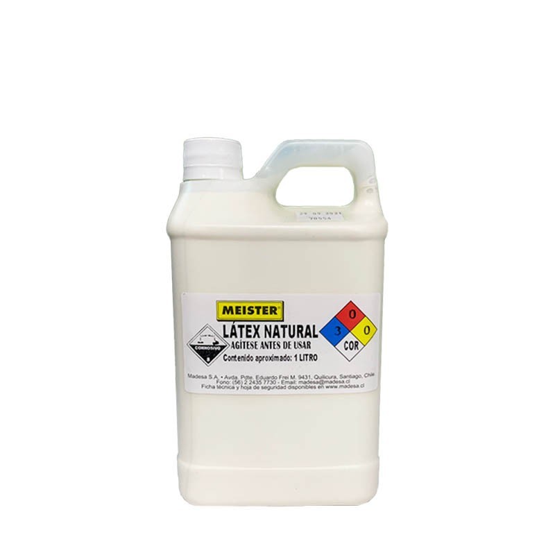 Látex líquido MEISTER en bidón de 1 lt | Comercial Hevea