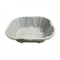 BOWL PULPA DE CELULOSA DESECHABLE 4000 ML.