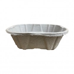 BOWL PULPA DE CELULOSA DESECHABLE 4000 ML.