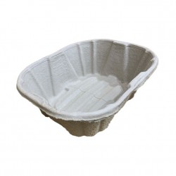 BOWL PULPA DE CELULOSA DESECHABLE 4000 ML.