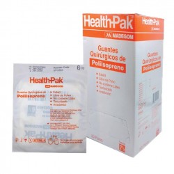 Guante Quirúrgico Libre de Látex Health Pak (sobre 1 par) | Comercial Hevea