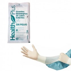 Guantes quirúrgicos de látex Health Plus | Comercial Hevea