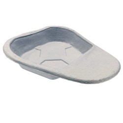 Chata desechable plana | Comercial Hevea
