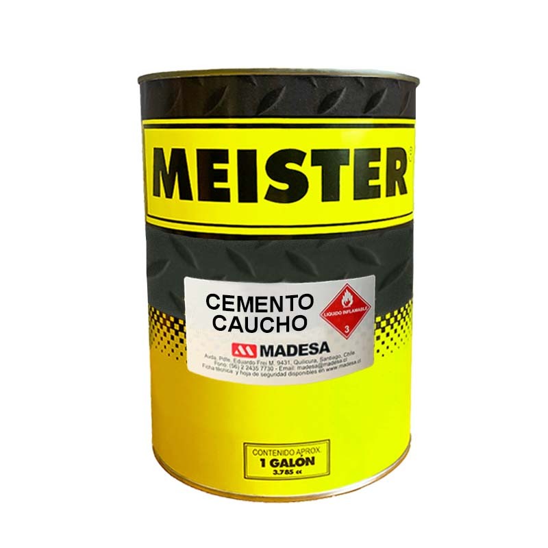 MEISTER CEMENTO CAUCHO GALON 3,8 LT.