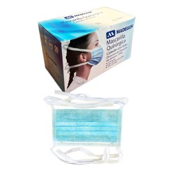 MASCARILLA QUIRÚRGICA DESECHABLE CON TIRAS (50 uds.) & Comercial Hevea