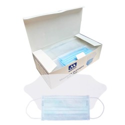 MASCARILLA QUIRÚRGICA CON VISOR (50 uds.)